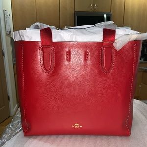 *SOLD* NWT Coach Red Derby